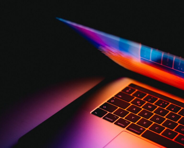 MacBook Pro turned on